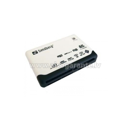 Sandberg Multi Card Reader - Card reader (MS, MMC, SD, xD, CF, TransFlash, microSD, SDHC, MS Micro) - USB 2.0 - 0