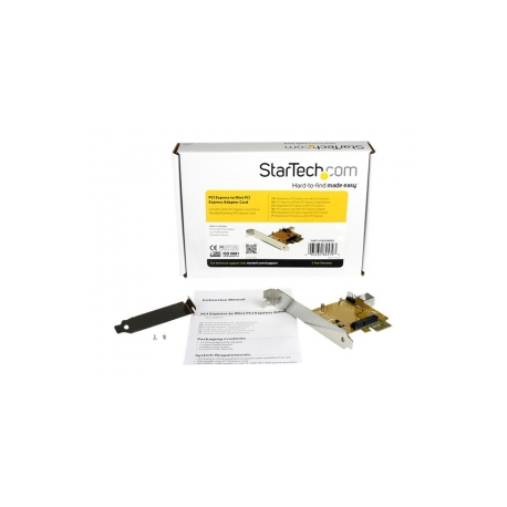 StarTech.com PCI Express to Mini PCI Express Card Adapter - Mini PCI card adapter - PCIe - PEX2MPEX - Mini PCI card adapter - PCIe - 0
