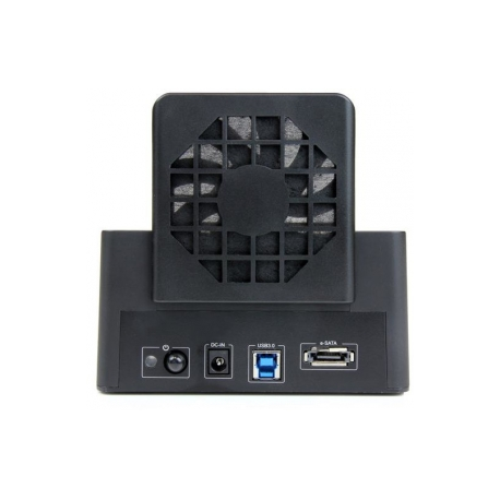 StarTech.com Hot-Swap Hard Drive Docking Station for 2.5" / 3.5" SATA III Hard Drives - External eSATA / USB 3.0 Hard Drive Dock w /  UASP (SDOCKU33EF) - Storage controller - 2.5", 3.5" - SATA 6Gb / s - eSATA 6Gb / s, USB 3.0 - black - for P / N: SVA12M2NEUA, SVA12M5NA - 2