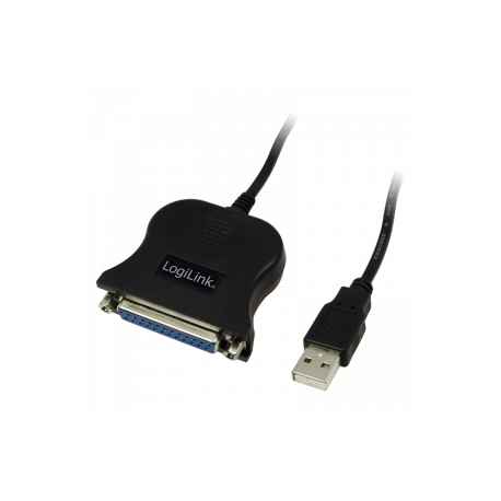 LogiLink Adapter USB to DSUB-25 - Parallel adapter - USB - parallel - 0