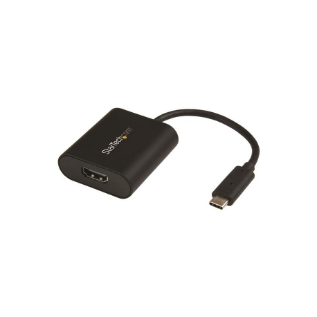 StarTech.com DisplayPort to HDMI Adapter - DP to HDMI - 4K 60Hz (DP2HD4K60S) - Video converter - DisplayPort - HDMI - for P / N: DK30C2DAGPD, TB32DP14, TB32DP2T, TB3DK2DHV, TB3DK2DHVUE - 0