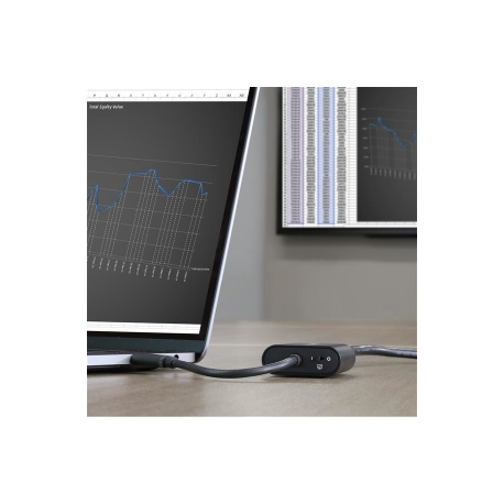 StarTech.com DisplayPort to HDMI Adapter - DP to HDMI - 4K 60Hz (DP2HD4K60S) - Video converter - DisplayPort - HDMI - for P / N: DK30C2DAGPD, TB32DP14, TB32DP2T, TB3DK2DHV, TB3DK2DHVUE - 3