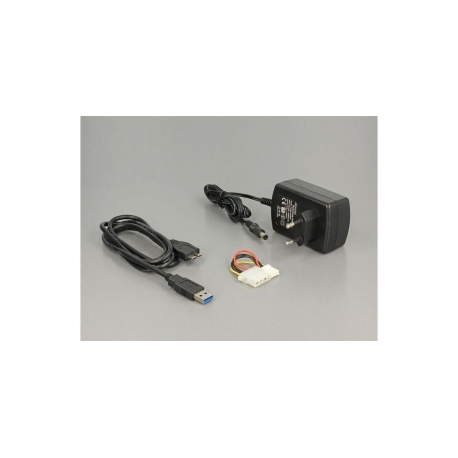 Delock - Storage controller - ATA-133  /  SATA 6Gb / s - USB 3.0 - 4