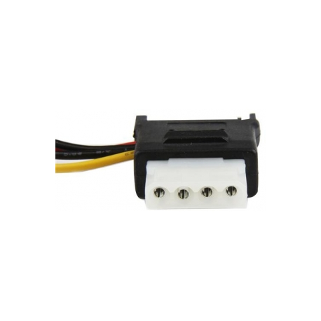 StarTech.com SATA to LP4 Power Cable Adapter - Power adapter - SATA power (M) to 4 pin internal power (F) - black - LP4SATAFM - Power adapter - SATA power (M) to 4 PIN internal power (F) - black - for P / N: 25SAT35HDD, BRACKET25SAT, DRW110SATBK, S32M2NGFFPEX, SAT32MSATPEX, SATSASBAY3BK - 2