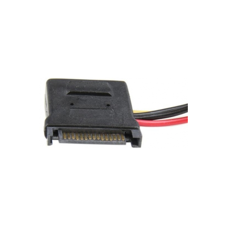 StarTech.com SATA to LP4 Power Cable Adapter - Power adapter - SATA power (M) to 4 pin internal power (F) - black - LP4SATAFM - Power adapter - SATA power (M) to 4 PIN internal power (F) - black - for P / N: 25SAT35HDD, BRACKET25SAT, DRW110SATBK, S32M2NGFFPEX, SAT32MSATPEX, SATSASBAY3BK - 3