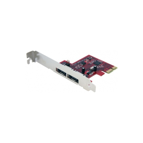 StarTech.com 2 Port SATA 6 Gbps PCI Express eSATA Controller Card - Storage controller - 2 Channel - eSATA 6Gb / s - 6 Gbit / s - PCIe - PEXESAT32 - Storage controller - 2 Channel - eSATA 6Gb / s - PCIe - for P / N: BNDTB10GI, BNDTB210GSFP, BNDTB310GNDP, BNDTB410GSFP, BNDTB4M2E1, BNDTBUSB3142 - 1