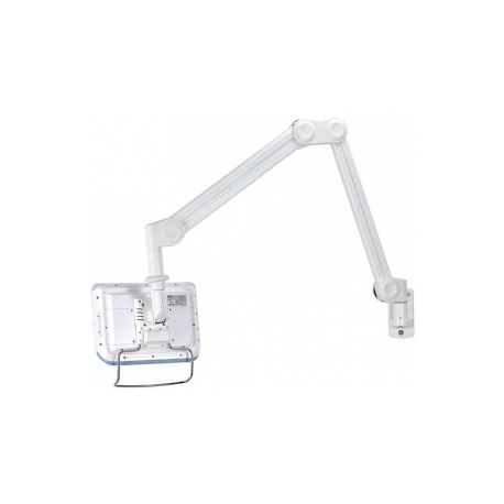 Neomounts by Newstar FPMA-HAW200 - Bracket - for LCD display (full-motion) - medical - white - screen size: 10"-27" - wall-mountable - 2