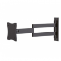 Neomounts by Newstar FPMA-W830 - Bracket - for LCD display (full-motion) - black - screen size: 10"-27" - wall-mountable