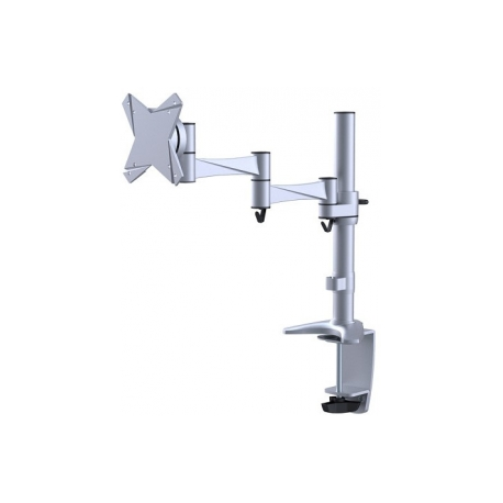 Neomounts by Newstar FPMA-D1330 - Mounting kit - for LCD display (full-motion) - silver - screen size: 10"-30" - clamp mountable, grommet, desk-mountable - 1