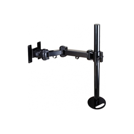 Neomounts by Newstar FPMA-D960G - Mounting kit - for LCD display (full-motion) - black - screen size: 10"-30" - grommet, desk-mountable - 1