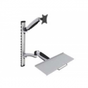 DIGITUS DA-90354 - Mounting kit (wall mount, keyboard arm, monitor arm) - for LCD display  /  keyboard - screen size: 17"-27"