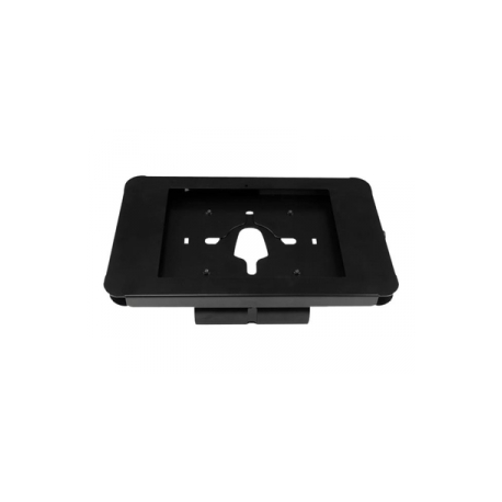 StarTech.com Secure Tablet Enclosure Stand- Lockable Anti Theft Steel Desk or Wall Mount for 9.7" iPad / Tablet - VESA Compatible (SECTBLTPOS) - Stand (mount bracket, pads, front plate, rear plate) - for tablet - lockable - steel - black - screen size: 9.7" - mounting interface: 100 x 100 mm - wall-mountable, desktop - for P / N: DK30CHPH - 0