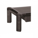 StarTech.com Adjustable Monitor Riser - Large - Drawer - Monitors up to 32"- Adjustable Height - Desk Monitor Stand (MONSTADJDL) - Stand (stand surface, 8 small risers, 4 large risers) - for Monitor - plastic - black - screen size: 13"-32"