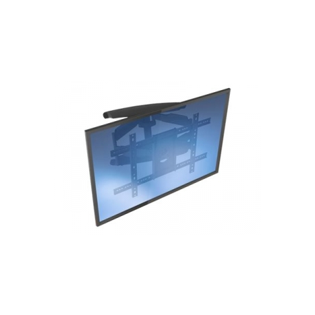 StarTech.com TV Wall Mount supports up to 70 inch VESA Displays, Low Profile Full Motion Universal TV Flat Screen Wall Mount Heavy Duty Adjustable Tilt / Swivel Articulating Arm Bracket - Cable Management (FPWARTB2) - Mounting kit (wall mount, wrench, 2 vertical brackets, 2 horizontal brackets) - for TV - plastic, steel - black - screen size: 32"-70" - wall-mountable - for P / N: HDMIPLATE - 2