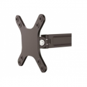 StarTech.com Monitor Wall Mount - Single Swivel - Supports Monitors 13" to 34" - VESA Monitor Wall Mount Bracket - Black (ARMWALLS) - Adjustable arm (mounting plate) - for monitor / flat panel - aluminium - black - screen size: 13"-34"