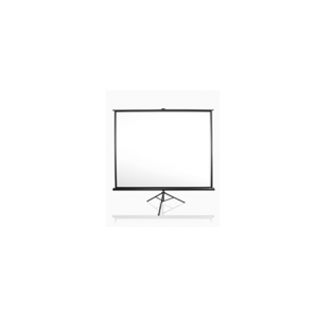 Elite Tripod Series T113NWS1 - Projection screen with tripod - 113" (287 cm) - 1:1 - Matte White - white - 8