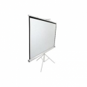 Elite Tripod Series T85NWS1 - Projection screen with tripod - 85" (216 cm) - 1:1 - Matte White - white