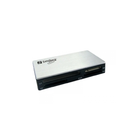 Sandberg USB 3.0 Multi Card Reader - Card reader (MS, MMC, SD, xD, CF, TransFlash, microSD, SDHC, MS Micro) - USB 3.0 - 0