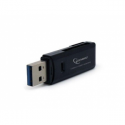 Gembird UHB-CR3-01 - Card reader (MMC, SD, RS-MMC, TransFlash, microSD, SDHC, microSDHC, SDXC, microSDXC) - USB 3.0