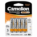 Camelion NH-AA2500-BC4 - Battery 4 x AA type - NiMH - ( rechargeable ) - 2500 mAh