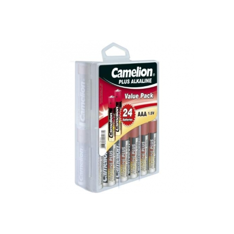 Camelion Plus Alkaline LR03-PB24, AAA 24pcs-box, 1250mAh - 0