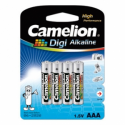 Camelion Digi Alkaline LR03-BP4 - Battery 4 x AAA - Alkaline - 1250 mAh