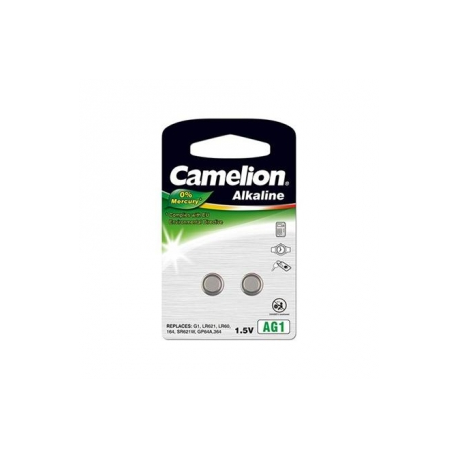Camelion AG1-BP2 - Battery 2 x LR60 - Alkaline - 13 mAh - 0