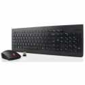 Lenovo Essential Wireless Combo - Keyboard and mouse set - wireless - 2.4 GHz - for S510; ThinkCentre M700; M71X; M810; M910; ThinkPad L470; T470; X1 Carbon (5th Gen); X270 - Layout: ENG US