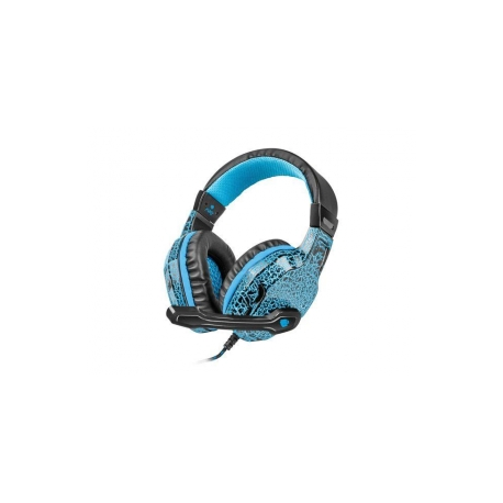 Fury Hellcat - Headset - full size - wired - USB, 3.5 mm jack - 0