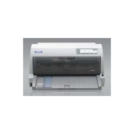 Epson LQ 690 - Printer - B / W - dot-matrix - 12 cpi - 24 pin - up to 529 char / sec - parallel, USB - 0