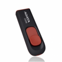 ADATA Classic Series C008 - USB flash drive - 32 GB - USB 2.0 - black, red