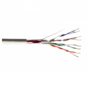 DIGITUS - Bulk cable - 305 m - foiled unshielded twisted pair (F / UTP) - CAT 5e - solid - grey