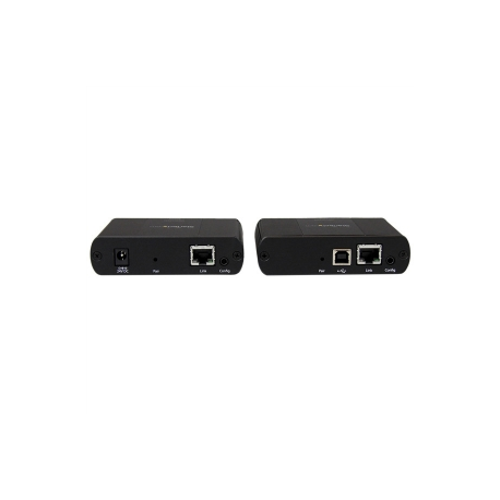 StarTech.com Newer version is USB2G4LEXT2NA - 4 Port USB 2.0 over Gigabit LAN or Direct Cat5e/Cat6 Ethernet Extender System - up to 330 ft (USB2G4LEXT2) - USB extender - USB, USB 2.0 - 4 ports - up to 100 m - 2