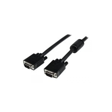 StarTech.com 1 ft Coax High Resolution Monitor VGA Cable HD15 M / M - VGA cable - HD-15 (M) to HD-15 (M) - 31 cm - molded - black - 0
