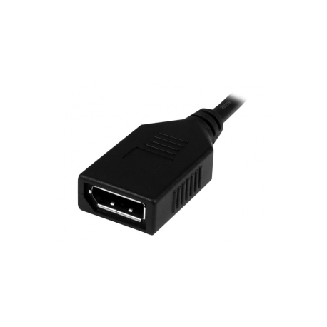 StarTech.com 4K 30Hz HDMI to DisplayPort Video Adapter w /  USB Power - 6 in - HDMI 1.4 (Male) to DP 1.2 (Female) Active Monitor Converter (HD2DP) - Adapter cable - HDMI, USB (power only) male to DisplayPort female - 25.5 cm - black - active, 4K30Hz (3840 x 2160) support - for P / N: SV211HDUC, SV221HUC4K - 4