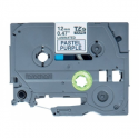 Brother TZe-MQF31 - Black on pastel purple - Roll (1.2 cm x 8 m) 1 cassette(s) laminated tape - for Brother PT-D210, D600, H110, P750, P950; P-Touch Cube PT-P300; P-Touch Cube Pro PT-P910