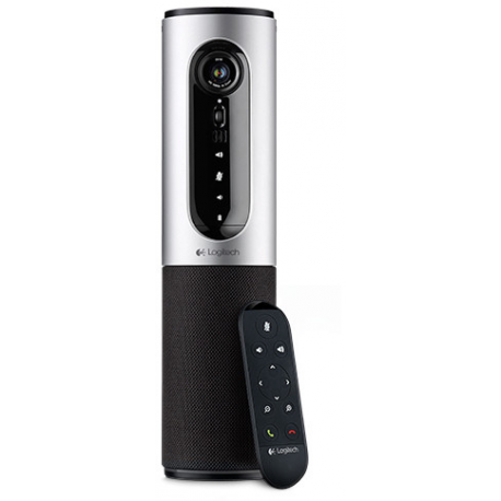 Logitech ConferenceCam Connect - Conference camera - colour - 1920 x 1080 - 720p, 1080p - audio - wireless - Wi-Fi - Bluetooth 4.0  /  NFC - USB 2.0 - H.264 - 8