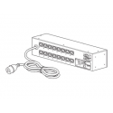 APC Switched Rack PDU AP7922B - Power distribution unit (rack-mountable) - AC 230 V - Ethernet 10 / 100 - input: IEC 60309 32A - output connectors: 16 (IEC 60320 C13) - 2U - 3.66 m cord - for P / N: SCL400RMJ1U, SCL500RMI1UC, SCL500RMI1UNC, SMTL1000RMI2UC, SMTL750RMI2UC