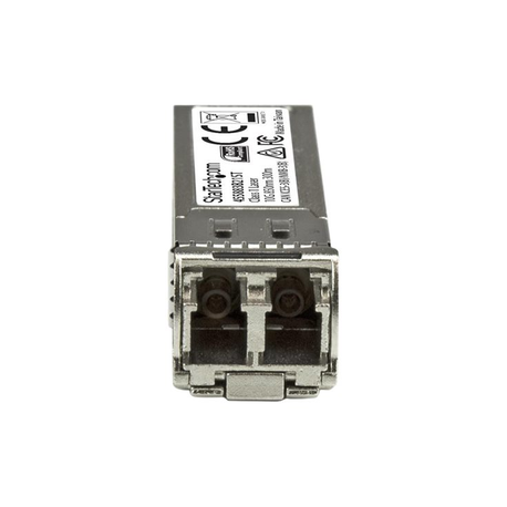 StarTech.com HPE 455883-B21 Compatible SFP+ Module, 10GBASE-SR, 10GbE Multi Mode (MMF) Fiber Optic Transceiver, LC 300m, 850nm, DDM, HPE 6120XG, 6120G, Flex Fabric, Mini GBIC Transceiver - Lifetime Warranty (455883B21ST) - SFP+ transceiver module (equivalent to: HP 455883-B21) - 10 GigE - 10GBase-SR - LC multi-mode - up to 300 m - 4