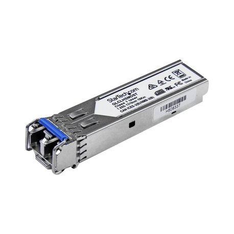 StarTech.com Cisco GLC-LH-SMD Compatible SFP Module, 1000BASE-LX / LH, 1GbE Single Mode (SMF) Fiber SMF Optic Transceiver, 1GE Gigabit Ethernet, LC Connector, 10km 1310nm, Firepower, ASR920 - Lifetime Warranty (GLCLHSMD10ST) - SFP (mini-GBIC) transceiver module (equivalent to: Cisco GLC-LH-SMD) - GigE - 1000Base-LX, 1000Base-LH - LC - up to 10 km - 1310 nm (pack of 10) - 6