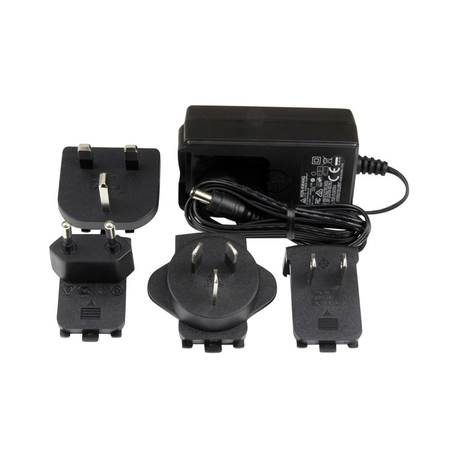 StarTech.com Universal Replacement Power Adapter - DC 9 Volts, 2 Amps Power Adapter (SVA9M2NEUA) - Power adapter - AC 100-240 V - for P / N: RS232EXTC1, RS232EXTC1EU, RS232EXTC1GB, SV1631DUSBUK, SV565DUTPU, SV565UTPUEU - 2