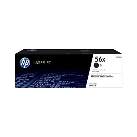 HP 56x - High Yield - black - original - LaserJet - toner cartridge (CF256X) - for LaserJet M436n MFP, M436nda MFP, MFP M436dn, MFP M436nda - 2