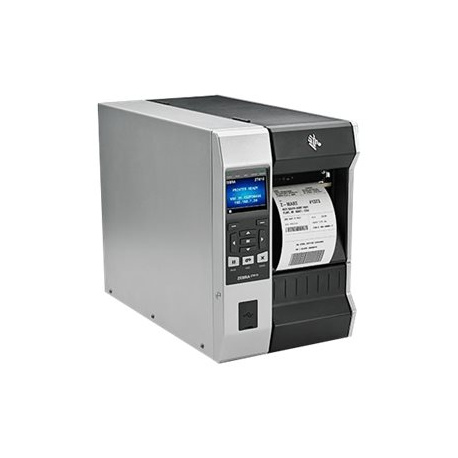 Zebra ZT610 - Label printer - direct thermal  /  thermal transfer - Roll (11.4 cm) - 300 dpi - up to 356 mm / sec - USB 2.0, serial, Gigabit LAN, USB host, Bluetooth 4.0 - 2
