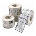 Zebra PolyE 3100T Gloss - Polyethylene (PE) - glossy - permanent acrylic adhesive - white - 50.8 x 25.4 mm 5180 label(s) (1 roll(s) x 5180) labels