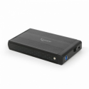 Gembird EE3-U3S-3 - Storage enclosure - 3.5" - SATA 3Gb / s - USB 3.0 - black