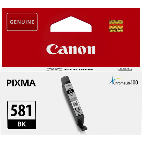 Canon CLI-581BK - 5.6 ml - black - original - ink tank - for PIXMA TS6251, TS6350, TS6351, TS705, TS8252, TS8350, TS8351, TS8352, TS9550, TS9551 - 1