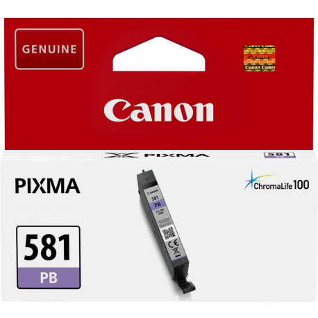 Canon CLI-581PB - 5.6 ml - photo blue - original - ink tank - for PIXMA TR8550, TS6351, TS705, TS8250, TS8251, TS8252, TS8350, TS8351, TS8352, TS9155 - 1