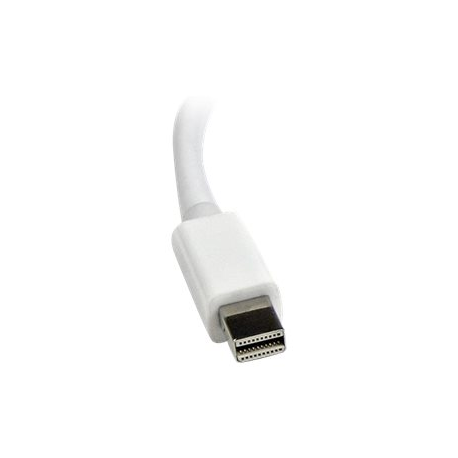StarTech.com Mini DisplayPort to VGA Adapter - White - 1080p - Thunderbolt to VGA Monitor Adapter - Mini DP to VGA Converter (MDP2VGAW) - Video converter - VGA - DisplayPort - white - 4