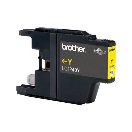 Brother LC1240Y - Yellow - original - ink cartridge - for Brother DCP-J525, J725, J925, MFC-J430, J5910, J625, J6510, J6710, J6910, J825 - 5