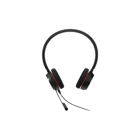 Jabra Evolve 20 UC stereo - Headset - on-ear - wired - USB - 3